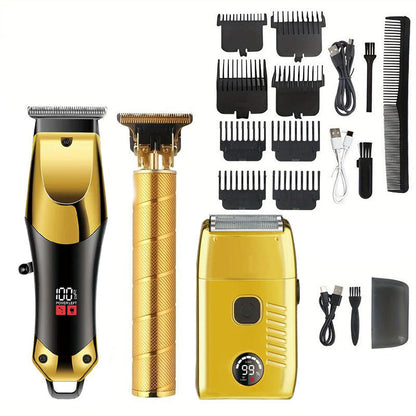 💇‍♂️ 50% OFF NOW! ⚡ Men's Multi-function Electric Hair Clippers – Precision Blades, Rechargeable & Professional-Grade for Home Use ✂️
