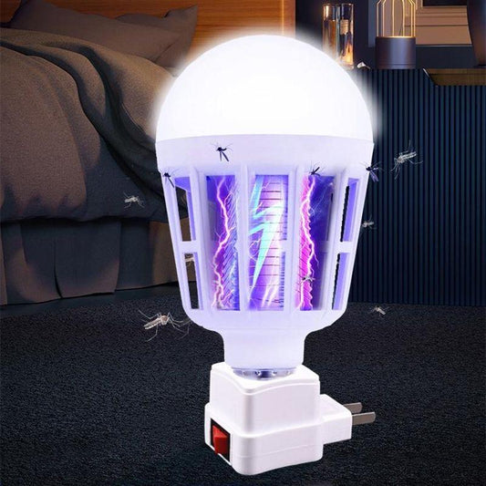 🔥New Hot Selling❤️‍🔥 LED Mosquito Killer Bulb – E27 Screw Base, Indoor/Outdoor Use