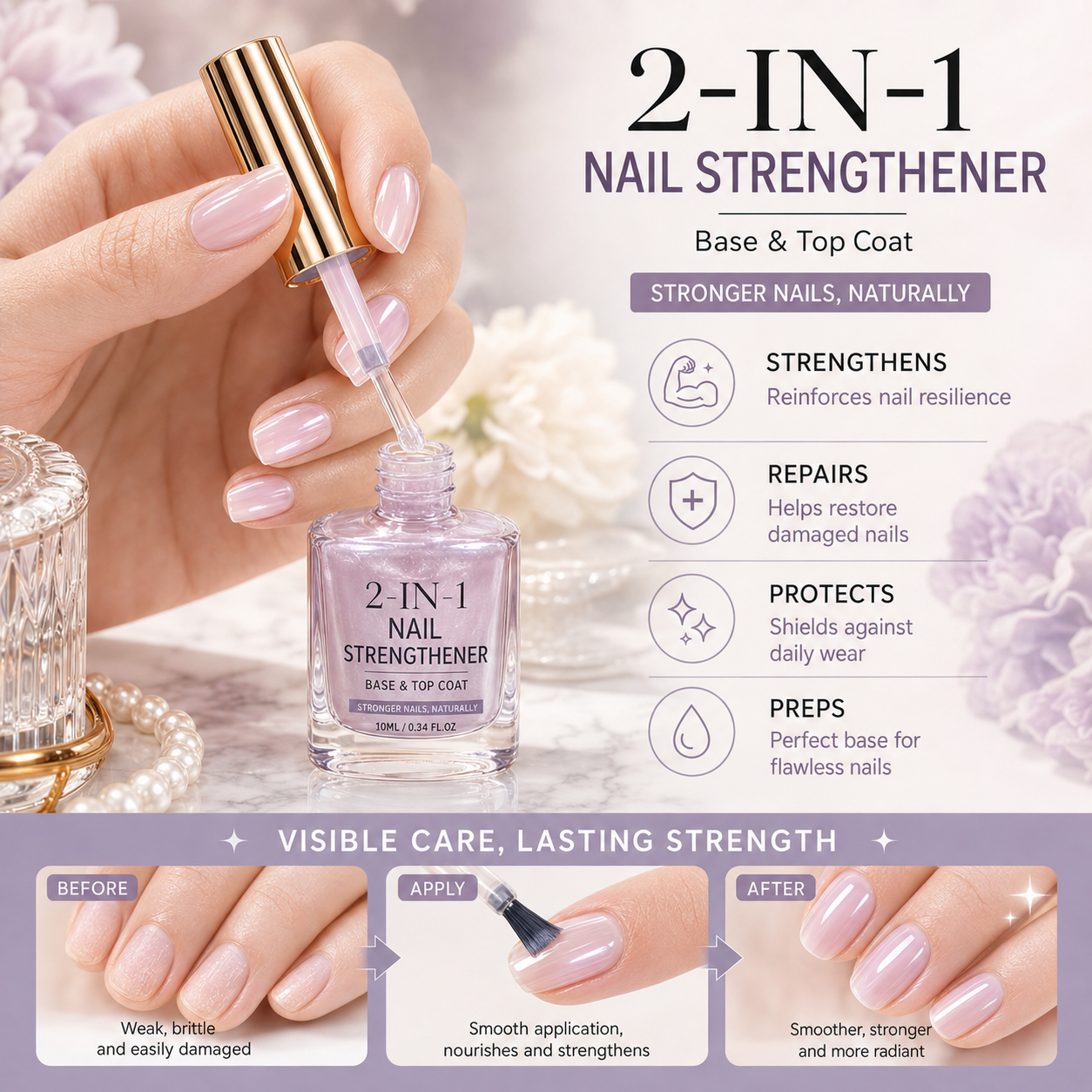 Professional Milk Protein Nail Strengthener