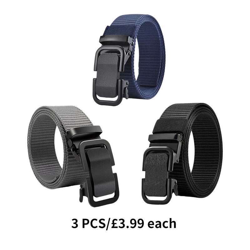 🛡️ 50% OFF NOW! 🔥 Men's Tactical Nylon Belt - Heavy-Duty Buckle & Adjustable Fit, Ideal for Outdoor/Work/Daily Use ⚙️📦