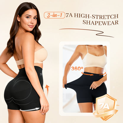 🔥New Hot Selling❤️‍🔥 Women High-Waist Ice Silk Underwear with Tummy-Control & Hip-Lifting