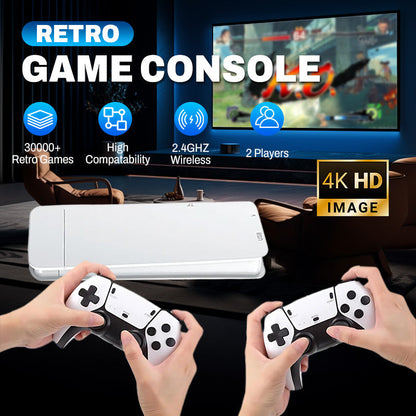 🔥 50% OFF DURING THE NEW YEAR SALE! Retro Game Console Stick – Dual Sticks, Plug & Play, 64/128 GB Memory