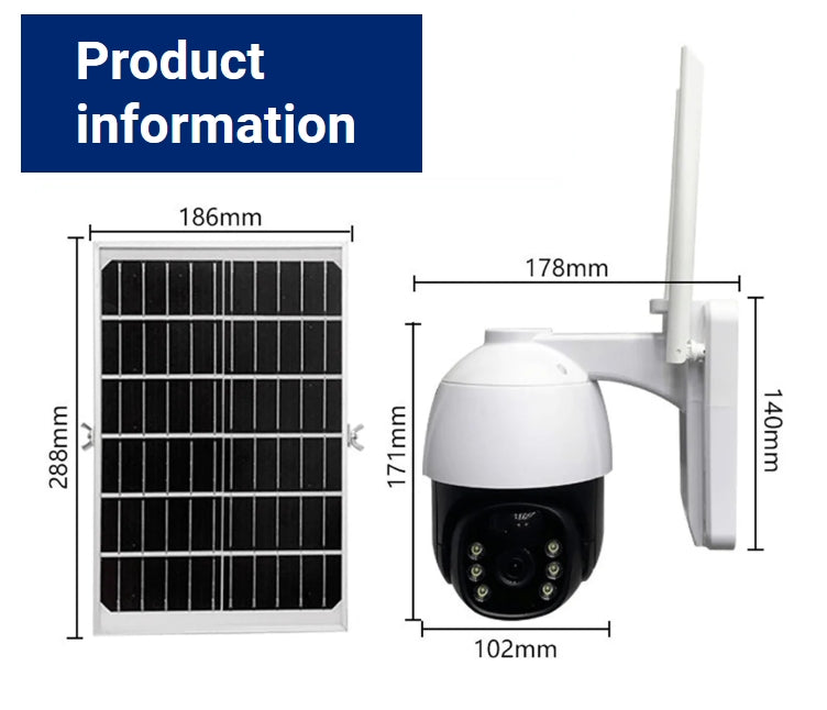 ✈️Free shipping📦Smart Wireless Solar Surveillance Camera