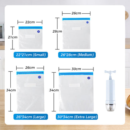 🔥2025 Big Sale 50% OFF🔥Kitchen Vacuum Sealer Bag Set