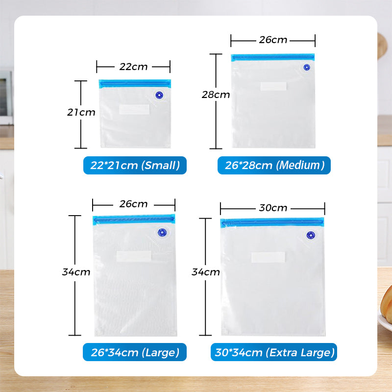🔥2025 Big Sale 50% OFF🔥Kitchen Vacuum Sealer Bag Set