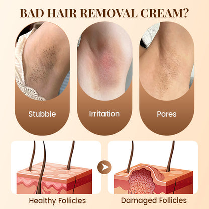 120g gentle hair removal cream, suitable for multiple body parts