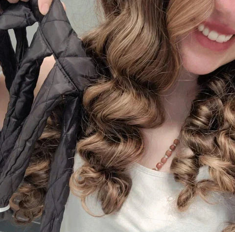 💥HOT SALE💥Sleep-in hairband Heat-free curling tongs🧑‍🦱🥰