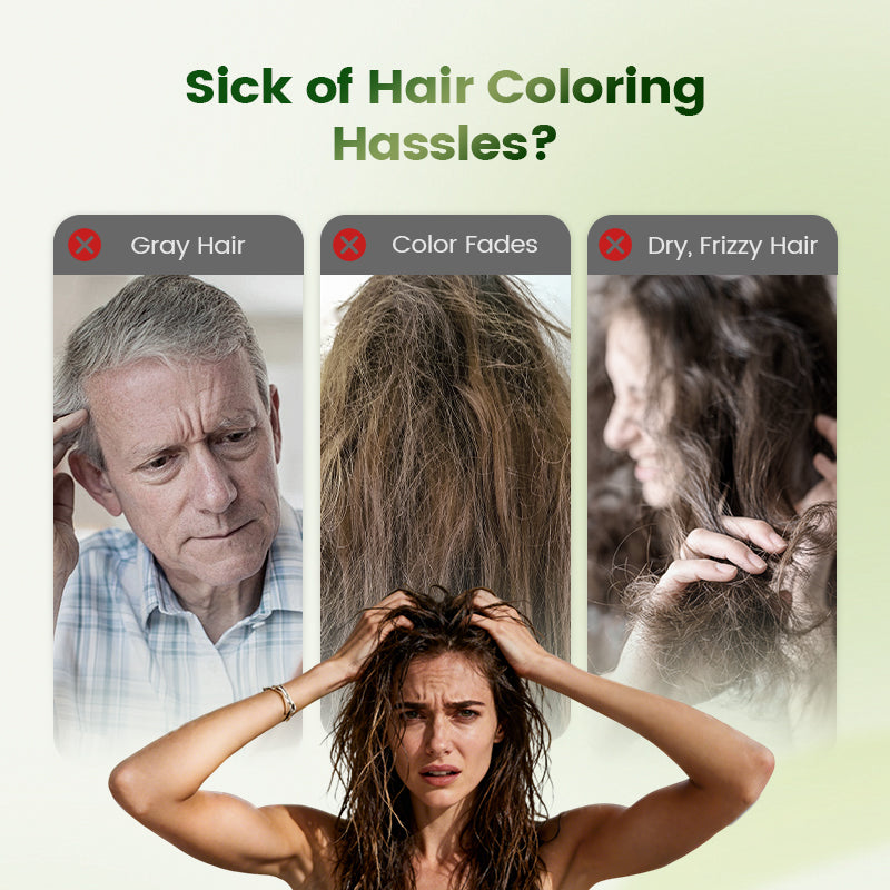Gentle Plant-Based Quick-Use Hair Dye（50% OFF）