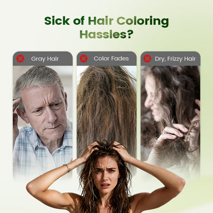 Gentle Plant-Based Quick-Use Hair Dye（50% OFF）