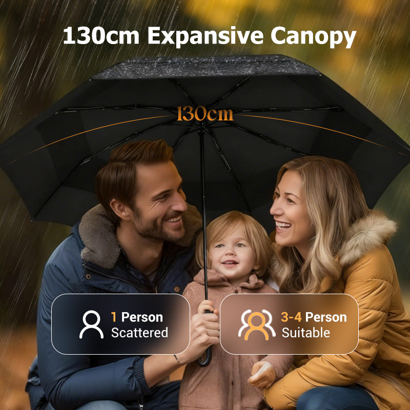 📢  HOT SALE 49% OFF ☔12-Rib Large Foldable Windproof Umbrella