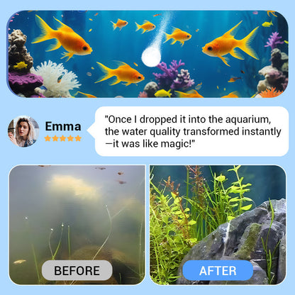 Buy 1 Get 1 Free⚡50K+ SOLD!🐠Powerful Aquarium Water Purification Tablet🌿