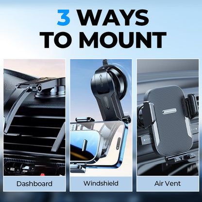 Multifunctional Suction Cup Car Phone Holder