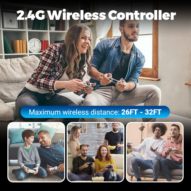 🔥 50% OFF DURING THE NEW YEAR SALE! Retro Game Console Stick – Dual Sticks, Plug & Play, 64/128 GB Memory