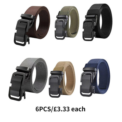 🛡️ 50% OFF NOW! 🔥 Men's Tactical Nylon Belt - Heavy-Duty Buckle & Adjustable Fit, Ideal for Outdoor/Work/Daily Use ⚙️📦