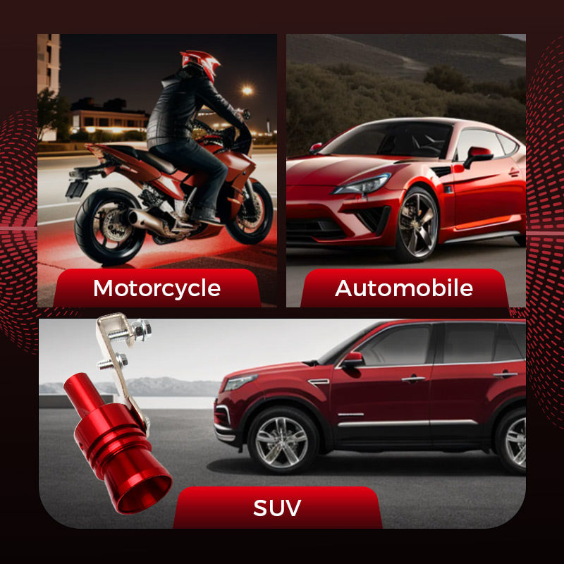 🏎️💨2026 New Release🏍️ Turbo Sound Simulator Whistle for Any Cars - Give Any Vehicle an Instant Sports Car Roar!