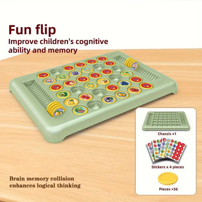 🎁Kids' 2-Player Animal Flip Chess