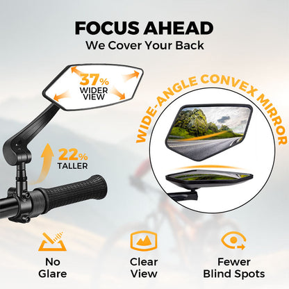 🔥Hot SALE 50% OFF🔥360° Rotatable Adjustable Bicycle Rearview Mirror