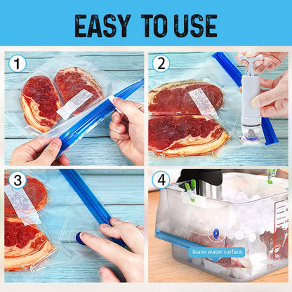🔥2025 Big Sale 50% OFF🔥Kitchen Vacuum Sealer Bag Set