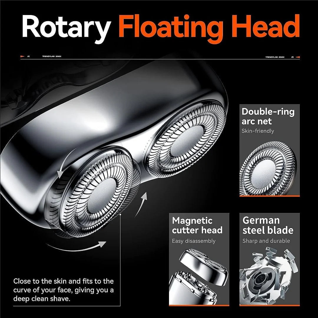 ⏳LIMITED HOT SALE 50% OFF!!💥2025 New Mini Double Head Electric Shave