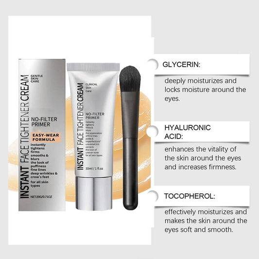 ✨Instant Makeup Primer For Face No-Filter Primer Instant Skin Tightener🥰