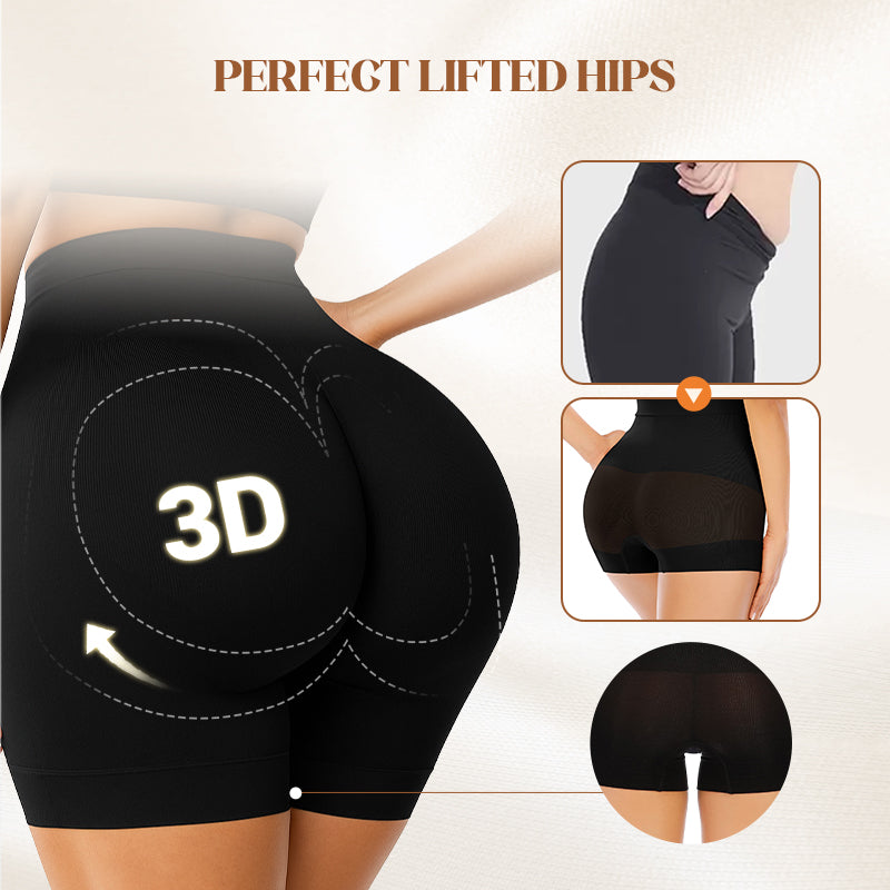 🔥New Hot Selling❤️‍🔥 Women High-Waist Ice Silk Underwear with Tummy-Control & Hip-Lifting