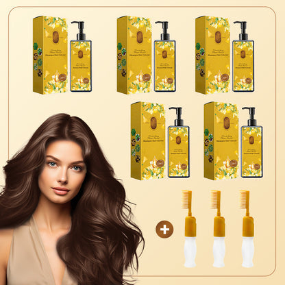 🔥 2025 Hot Sale 🔥Nourishing Plant-Based Hair Color🎁Free Gift brush!