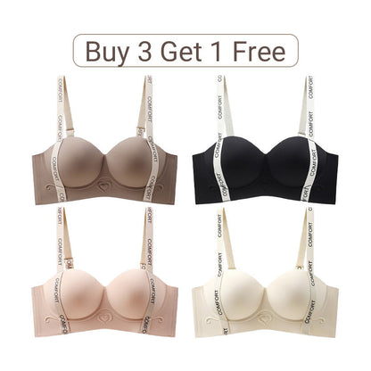 💜Limited Sale 50% OFF💜Women's padded push-up wireless comfort bra