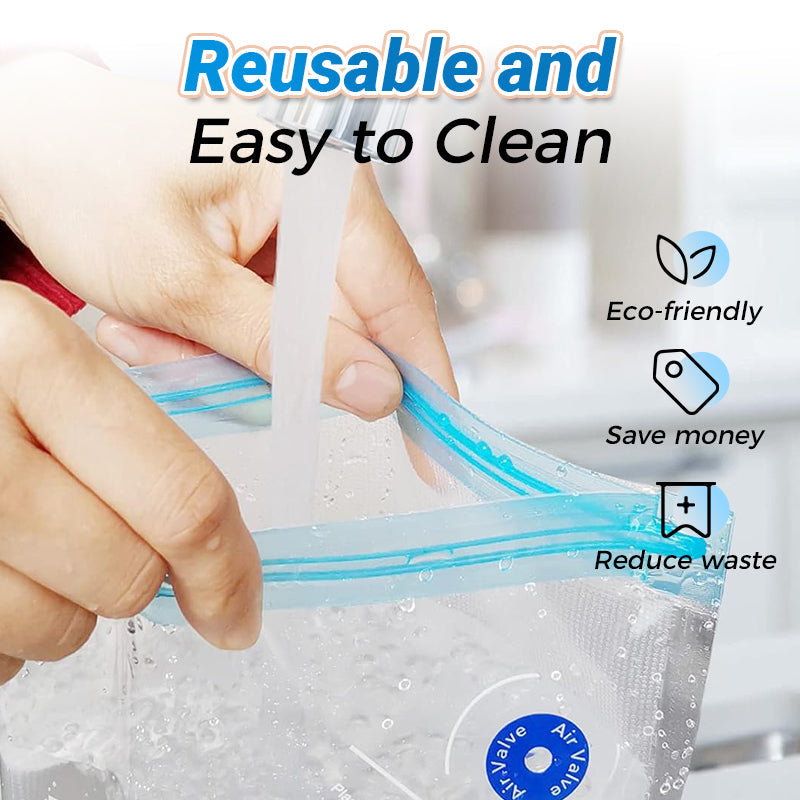 🔥2025 Big Sale 50% OFF🔥Kitchen Vacuum Sealer Bag Set