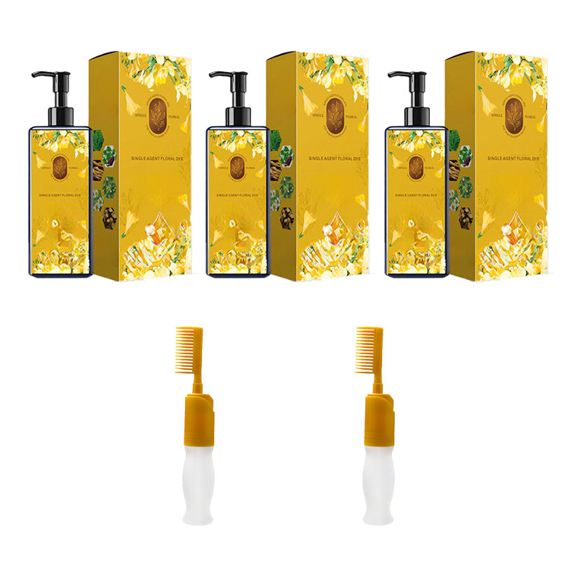 🔥 2025 Hot Sale 🔥Nourishing Plant-Based Hair Color🎁Free Gift brush!