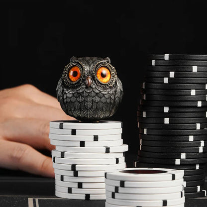 💖2025 Hot Sale💖 Realistic Lucky Owl Guardian Figurine