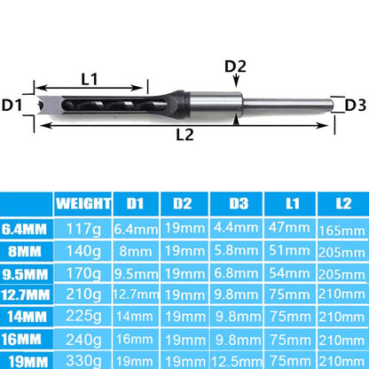 ✨Hot sale-Woodworking Square Hole Drill Bits