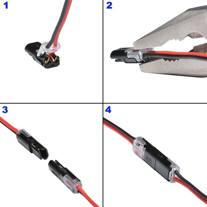 🥳2026 HOT SALE🥳💞50K+ SOLD!💥🔥🛡️ Final Day – Ends Tonight! ⏰ Double-Wire Connector with LOCKING Buckle 50% OFF! Secure lock, no slips. The reliable choice for safe, solid connections. ⚡🔒