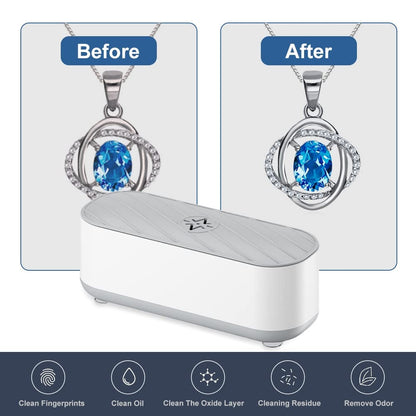 Portable Ultrasonic Jewelry Cleaner for All Jewelry