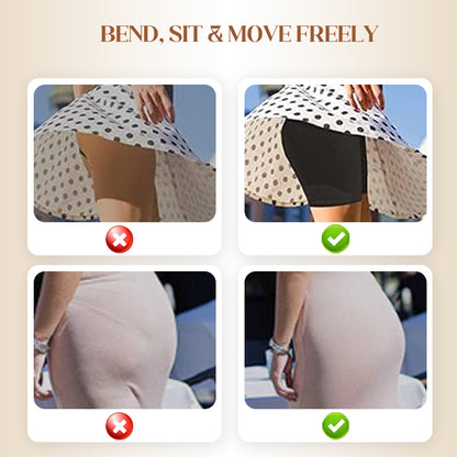 🔥New Hot Selling❤️‍🔥 Women High-Waist Ice Silk Underwear with Tummy-Control & Hip-Lifting