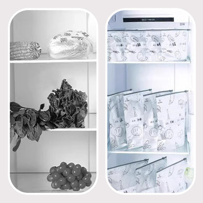 🔥Limited Sale: Buy 2 get 1 free!🍗 🥦Reusable Aluminum Foil Sealable Storage Bags