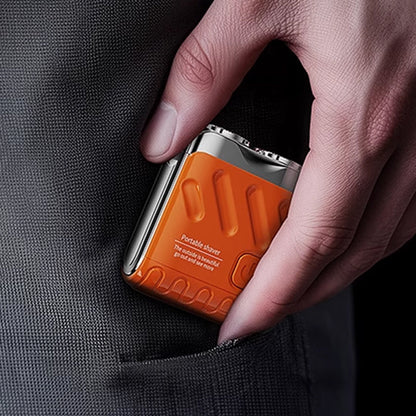 🔥🎉 Winter Hot Sale: 59% OFF! 🎁Portable Rotary Dual Ring Electric Shaver🚀