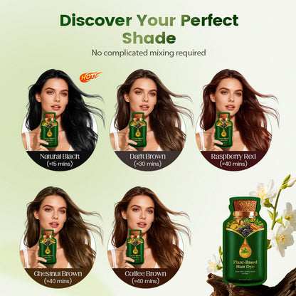 Gentle Plant-Based Quick-Use Hair Dye（50% OFF）
