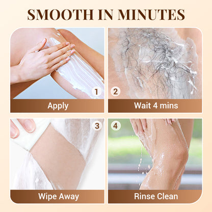 120g gentle hair removal cream, suitable for multiple body parts