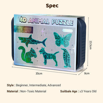 🐞🎄New collection✨ Insect & Animal Building Toys - 3 Levels of Difficulty, Non-Toxic Materials, Educational 🎨⚙️