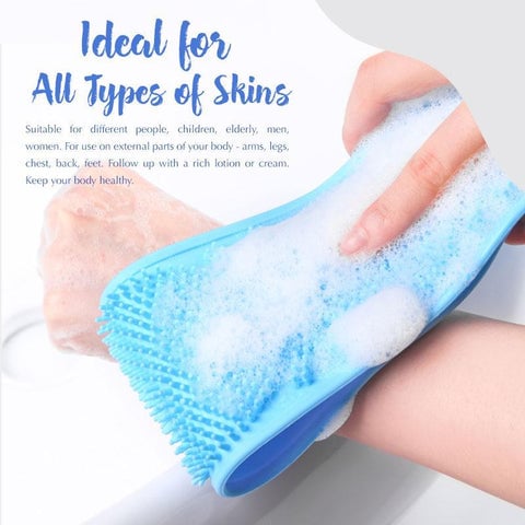 🧼💪 HydratBath Silicone Body Cleansing Brush