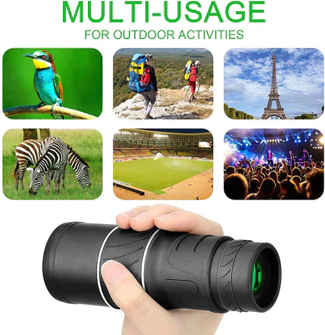 ✨See the Unseen✨ Professional Bifocal Optical Zoom Monocular Telescope 🔭 | Sharp & Bright View