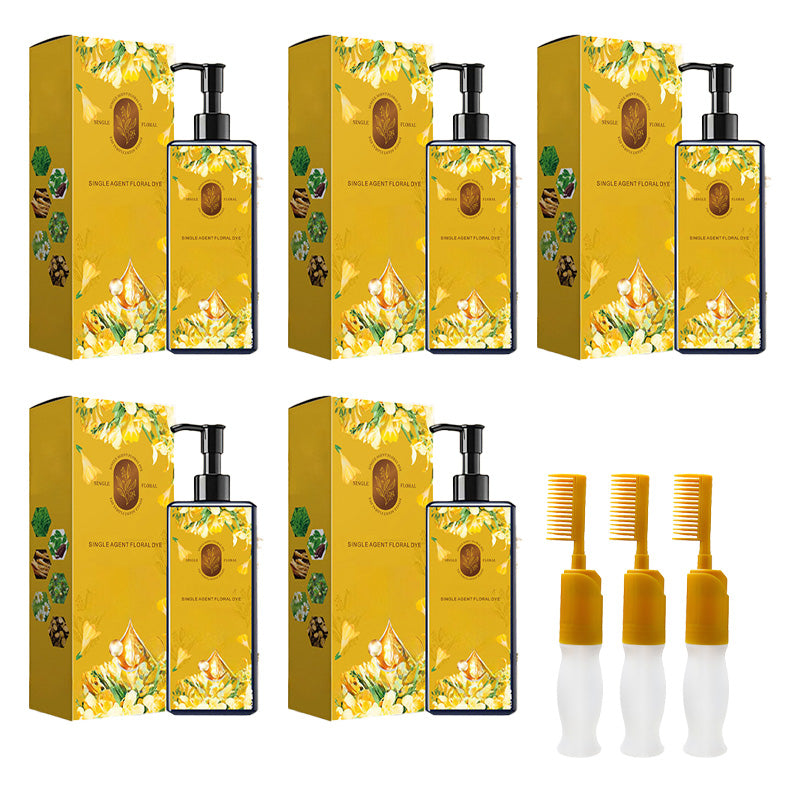 🔥 2025 Hot Sale 🔥Nourishing Plant-Based Hair Color🎁Free Gift brush!