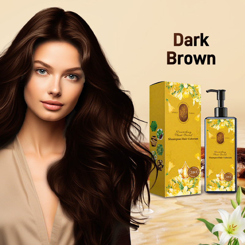 🔥 2025 Hot Sale 🔥Nourishing Plant-Based Hair Color🎁Free Gift brush!