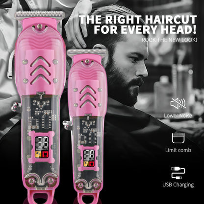 💖2025 Hot Sale💖 Cordless Electric Hair Clippers Set
