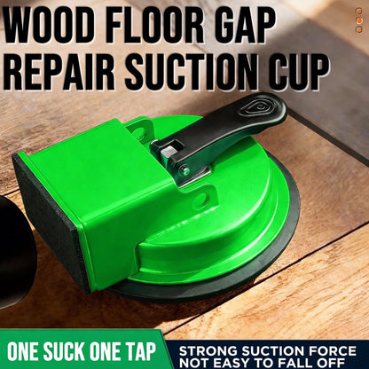 🛠️ Heavy-Duty Floor Gap Fixer Suction Cup – 70kg Pull Force, Rubber Pad & Mallet Block for Seamless Floor Installation 💎🔥