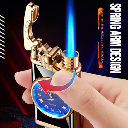🔥2025 Hot Sale 50% OFF🔥Stylish Windproof Lighter + Digital Clock