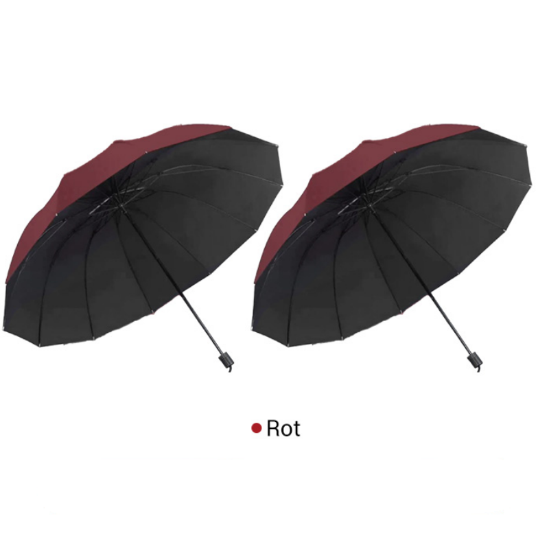 📢  HOT SALE 49% OFF ☔12-Rib Large Foldable Windproof Umbrella
