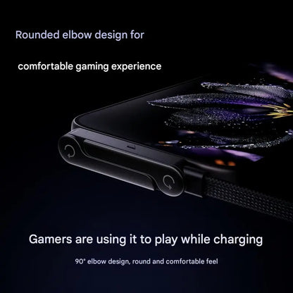 🔥New Year🏆Flash Sale⚡50K+ SOLD!💥2-in-1 Invisible Holder Charger Cable – 240W Fast Charging Cord with Built-In Phone Stand