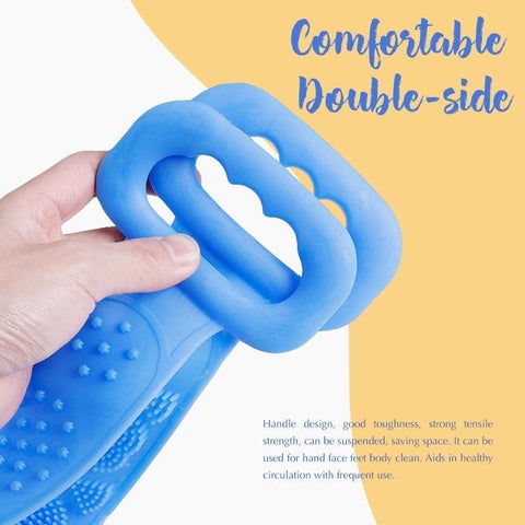 🧼💪 HydratBath Silicone Body Cleansing Brush