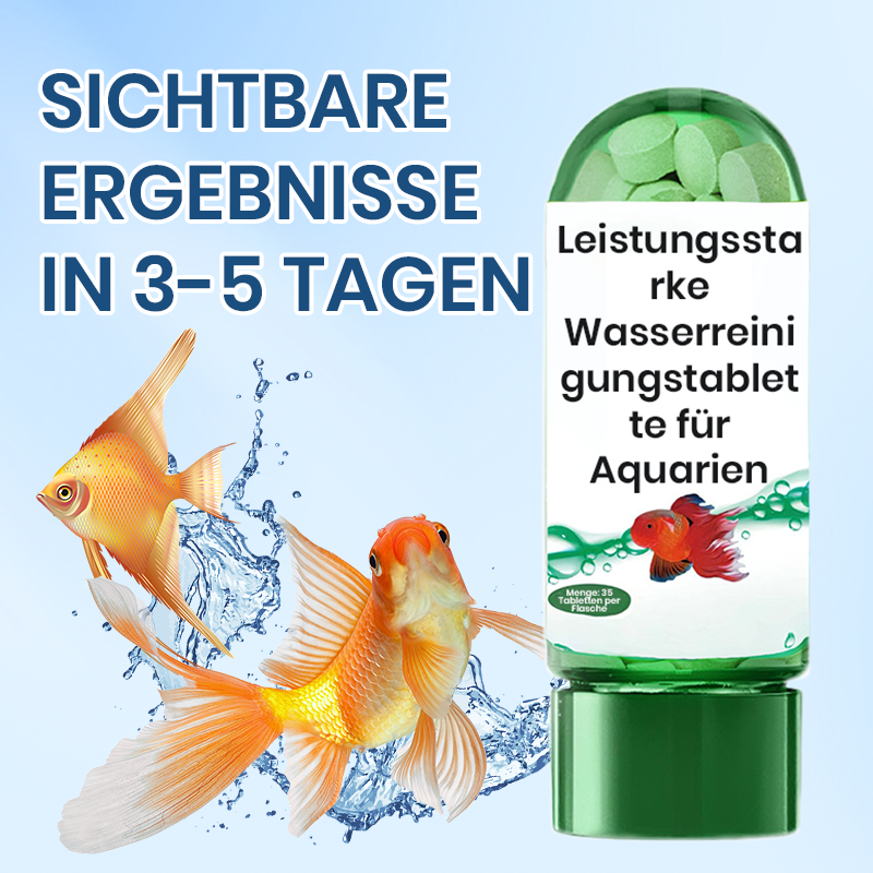 🔥New Hot Selling❤️‍🔥 Powerful Aquarium Water Purification Tablet